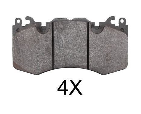Brake Pad Set, disc brake 37801 ABS