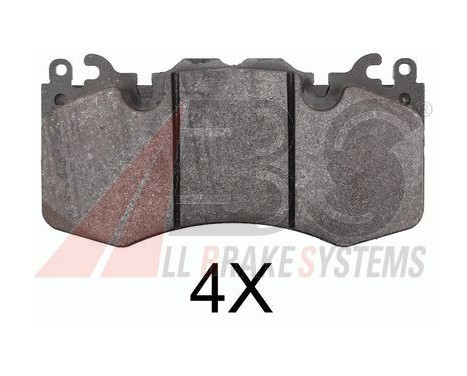 Brake Pad Set, disc brake 37801 ABS, Image 2