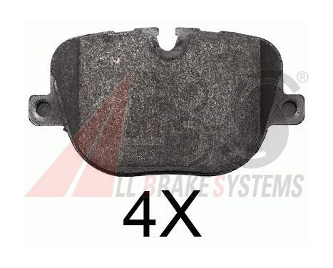 Brake Pad Set, disc brake 37802 ABS, Image 2