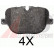 Brake Pad Set, disc brake 37802 ABS, Thumbnail 2