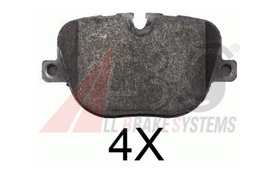 Brake Pad Set, disc brake 37802 ABS, Image 2