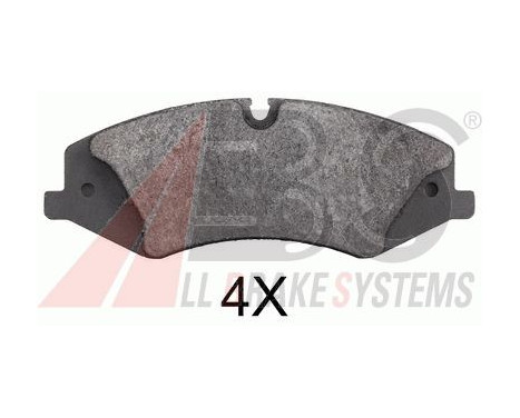 Brake Pad Set, disc brake 37803 ABS, Image 2