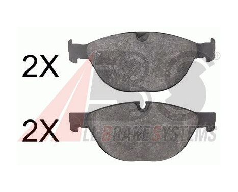 Brake Pad Set, disc brake 37807 ABS, Image 2