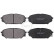 Brake Pad Set, disc brake 37809 ABS, Thumbnail 3