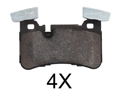 Brake Pad Set, disc brake 37812 ABS