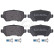 Brake Pad Set, disc brake 37814 ABS, Thumbnail 2