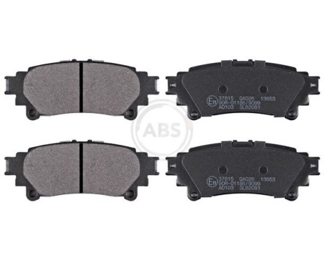Brake Pad Set, disc brake 37815 ABS, Image 2