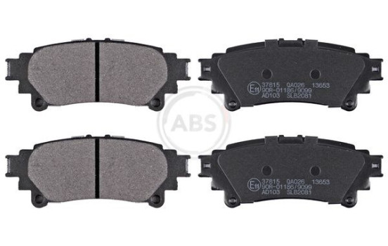 Brake Pad Set, disc brake 37815 ABS, Image 2