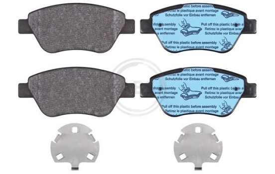 Brake Pad Set, disc brake 37817 ABS, Image 3