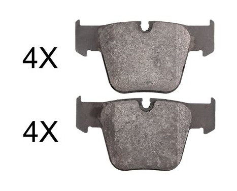 Brake Pad Set, disc brake 37821 ABS