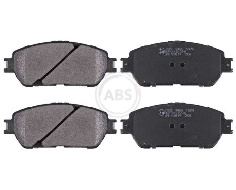 Brake Pad Set, disc brake 37822 ABS, Image 2