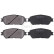 Brake Pad Set, disc brake 37822 ABS, Thumbnail 2