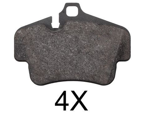 Brake Pad Set, disc brake 37823 ABS