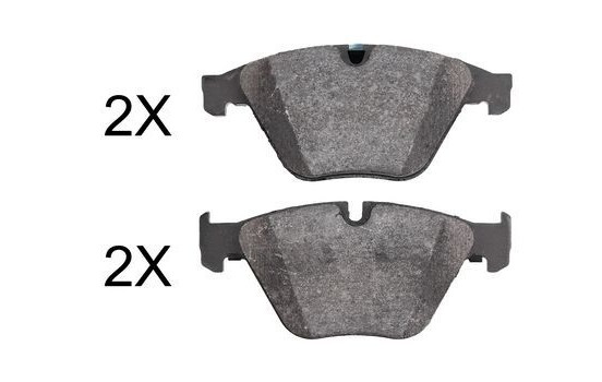 Brake Pad Set, disc brake 37829 ABS