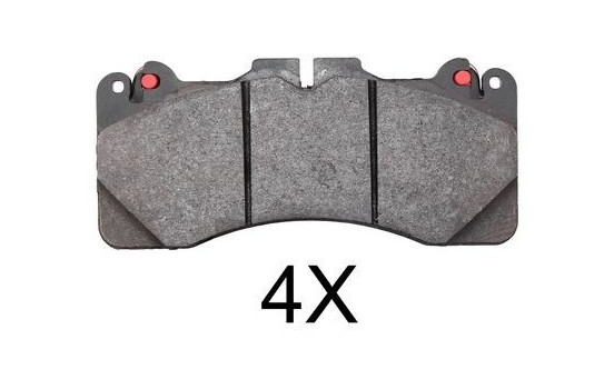 Brake Pad Set, disc brake 37831 ABS