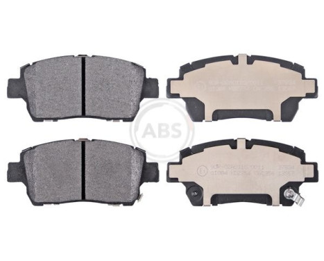 Brake Pad Set, disc brake 37834 ABS, Image 3