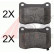 Brake Pad Set, disc brake 37835 ABS, Thumbnail 2