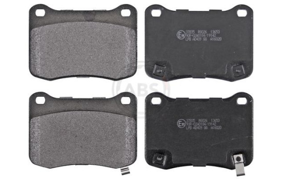 Brake Pad Set, disc brake 37835 ABS, Image 3