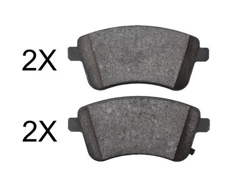 Brake Pad Set, disc brake 37841 ABS