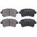 Brake Pad Set, disc brake 37843 ABS, Thumbnail 3