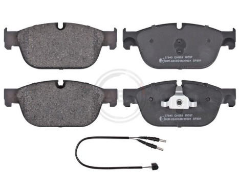 Brake Pad Set, disc brake 37845 ABS, Image 3