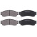 Brake Pad Set, disc brake 37849 ABS, Thumbnail 2