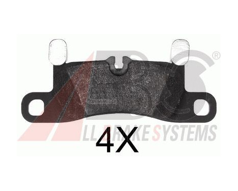 Brake Pad Set, disc brake 37850 ABS, Image 2