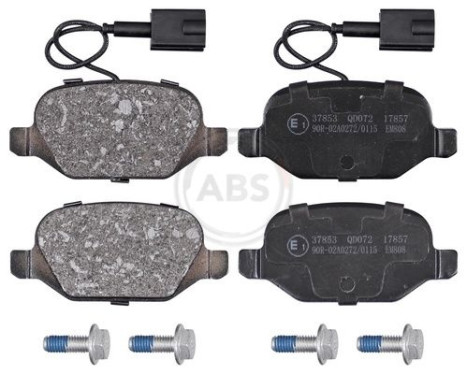 Brake Pad Set, disc brake 37853 ABS, Image 3