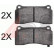 Brake Pad Set, disc brake 37856 ABS, Thumbnail 2