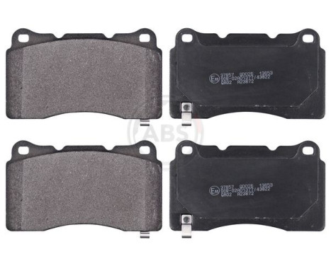 Brake Pad Set, disc brake 37857 ABS, Image 3