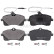 Brake Pad Set, disc brake 37858 ABS, Thumbnail 2