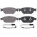 Brake pad set, disc brake 37864 ABS