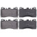 Brake Pad Set, disc brake 37867 ABS, Thumbnail 2