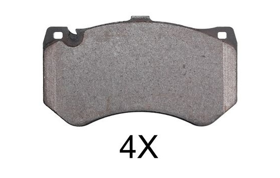 Brake Pad Set, disc brake 37868 ABS