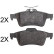 Brake Pad Set, disc brake 37869 ABS