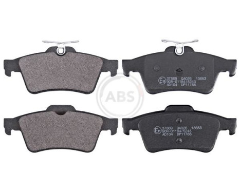 Brake Pad Set, disc brake 37869 ABS, Image 2