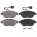 Brake Pad Set, disc brake 37871 ABS, Thumbnail 3