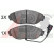 Brake Pad Set, disc brake 37872 ABS, Thumbnail 2