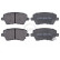 Brake Pad Set, disc brake 37873 ABS, Thumbnail 3