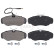 Brake Pad Set, disc brake 37874 ABS, Thumbnail 2