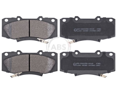 Brake Pad Set, disc brake 37881 ABS, Image 2