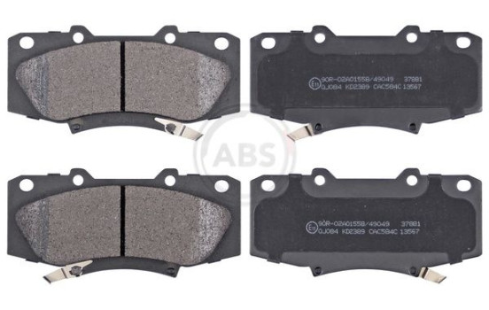 Brake Pad Set, disc brake 37881 ABS, Image 2