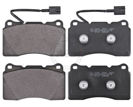Brake Pad Set, disc brake 37884 ABS, Image 3