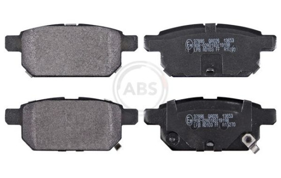 Brake Pad Set, disc brake 37886 ABS, Image 3