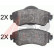 Brake Pad Set, disc brake 37890 ABS, Thumbnail 2