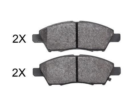 Brake Pad Set, disc brake 37891 ABS