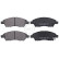 Brake Pad Set, disc brake 37891 ABS, Thumbnail 2