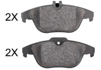 Brake Pad Set, disc brake 37892 ABS