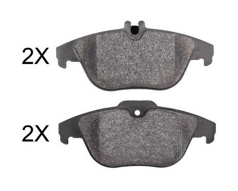 Brake Pad Set, disc brake 37892 ABS