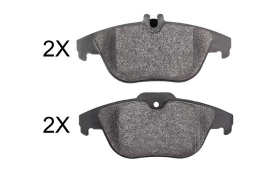 Brake Pad Set, disc brake 37892 ABS